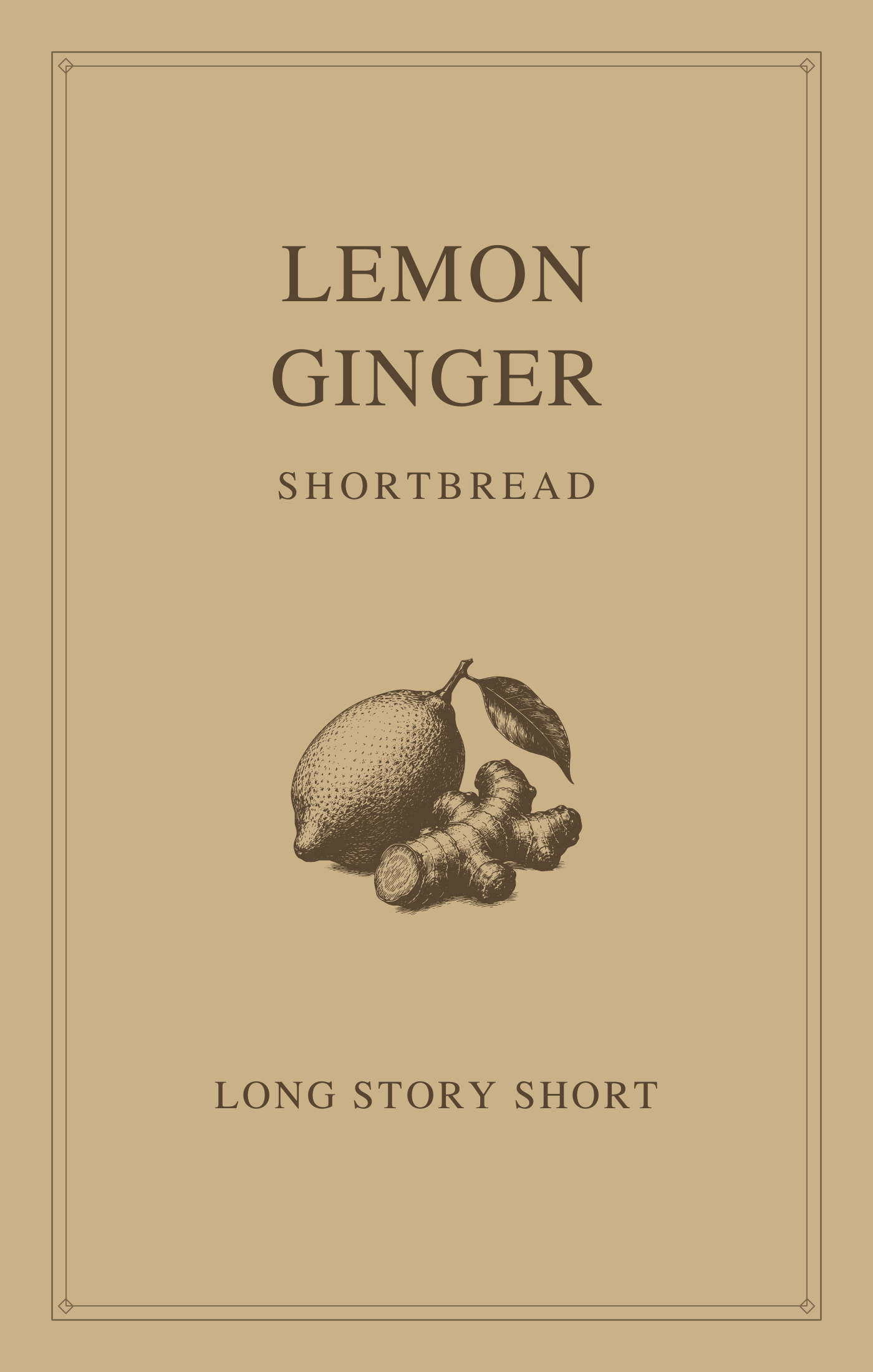 Lemon Ginger Shortbread cover