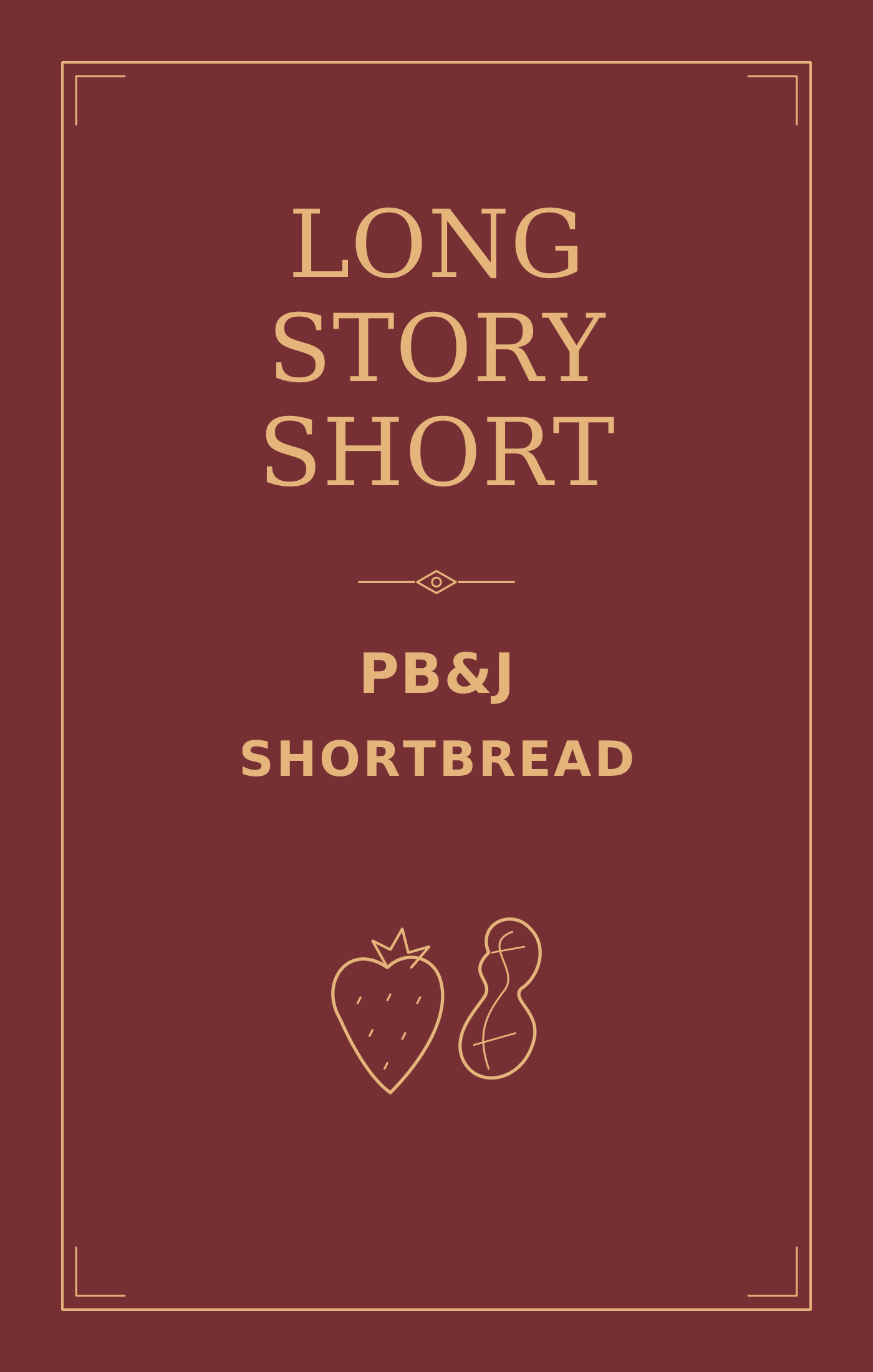 PB&J Shortbread label